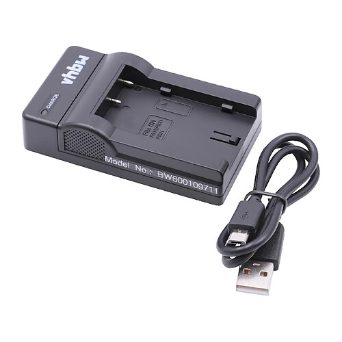 vhbw Chargeur USB de batterie compatible avec Sony DCR-IP5E, DCR-IP7BT, DCR-IP7E, DCR-IP55 batterie appareil photo digital, DSLR, action cam