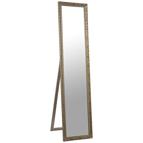 Miroir sur pied Alexandra House Living Champagne 6 x 38 x 157 cm