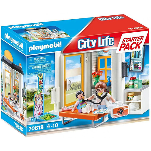 Playmobil® 70818 Playmobil Starter Pack Cabinet de pédiatre