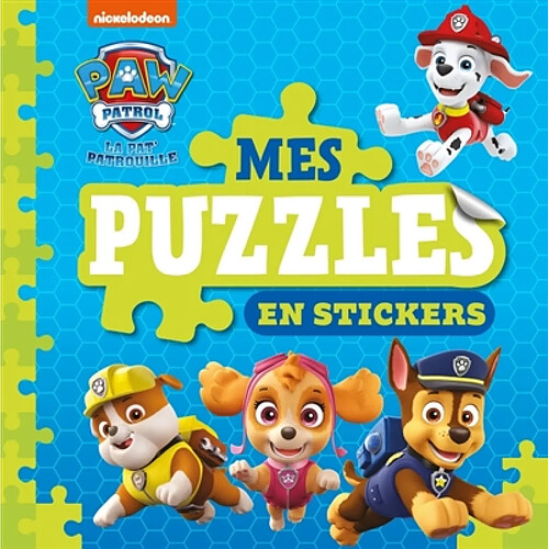 La Pat' Patrouille : Mes puzzles en stickers