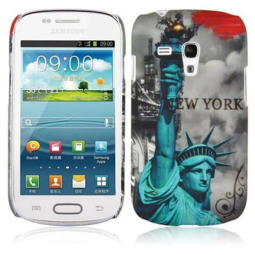 Cadorabo Coque Samsung Galaxy S3 MINI Etui en Brun