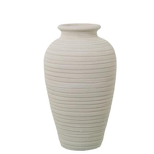 Vase Alexandra House Living Blanc Céramique 20 x 20 x 36 cm