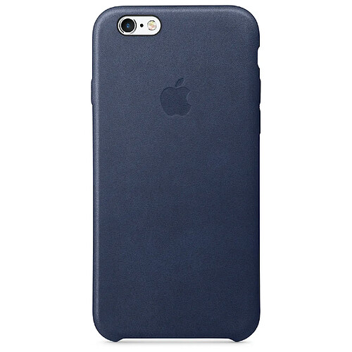 Apple Coque Leather pour iPhone 6 / 6s - Midnight Blue