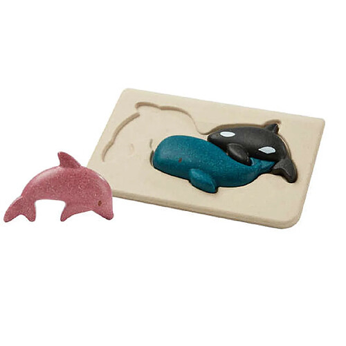 Mon 1er puzzle Animaux de la mer - PLAN TOYS