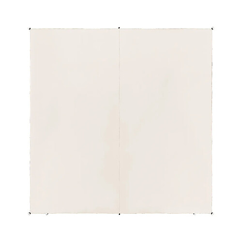 Beliani Voile d'ombrage 300 x 300 cm blanc cassé LUKKA