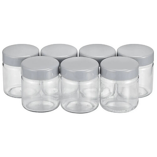 Lot de 7 pots pour yaourtière - EG3513 - SEVERIN