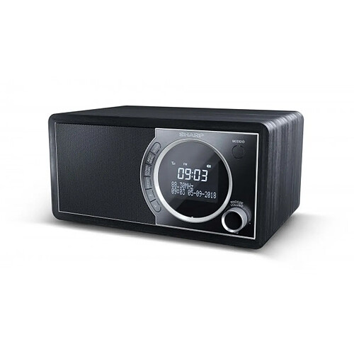 Sharp RADIO NUMÉRIQUE PORTABLE AVEC DAB/DAB+/FM, BLUETOOTH 4.2, FONCTION D'ALARME/SOMMEIL