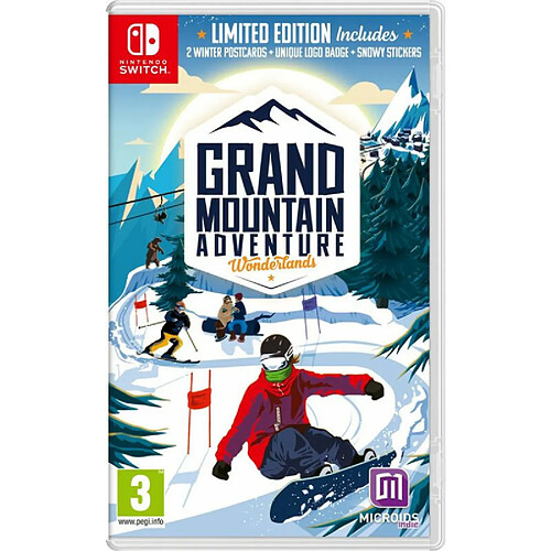 Microids Grand Mountain Adventure Wonderlands Edition Limited Nintendo Switch