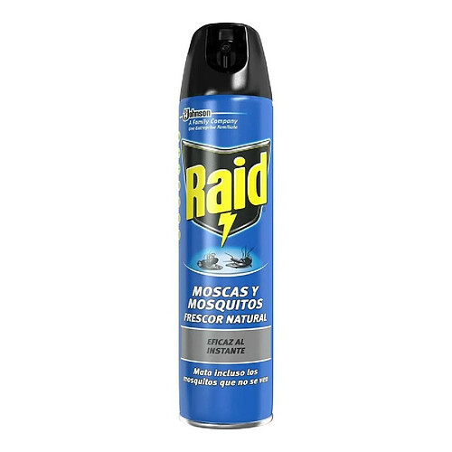 Insecticide Raid Mouches Moustiques Frais (600 ml)