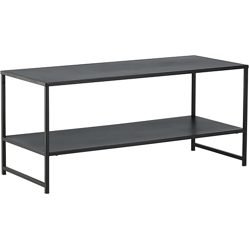 Venture Home Table basse en acier Staal Noir.