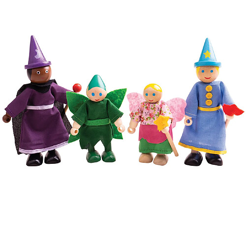 Bigjigs Toys Figurines fantastiques en bois