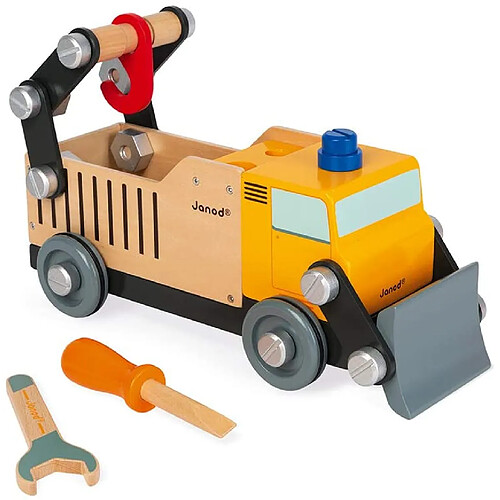 Juratoys-Janod Camion de chantier Bricokids