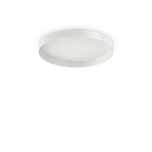 Ideal Lux Plafonnier LED intégré Fly Métal,aluminium,plastique blanc 1 ampoule 7cm