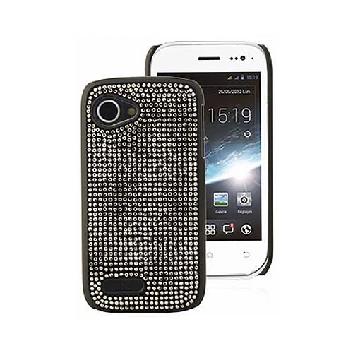 Mocca Coque strass uni gris Wiko Cink Slim / Slim 2