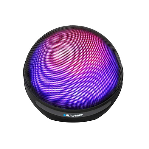 Haut-parleurs bluetooth portables Blaupunkt BT08LED Noir Multicouleur 5 W