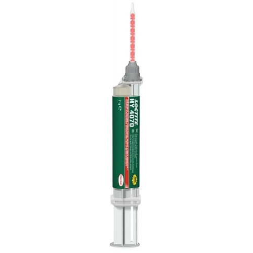 Loctite Adhésif de réparation hybride HY4070 seringue de 11 grammes et 4 canules