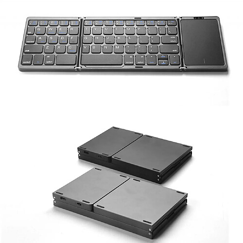 General Clavier pliable Bluetooth - Noir