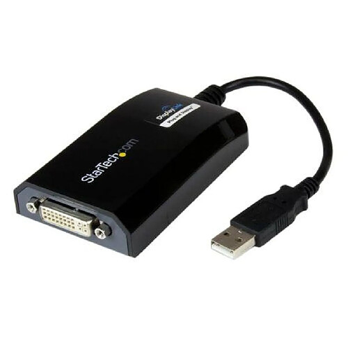 StarTech.com USB to DVI Adapter - External USB Video Graphics Card for PC and MAC- 1920x1200