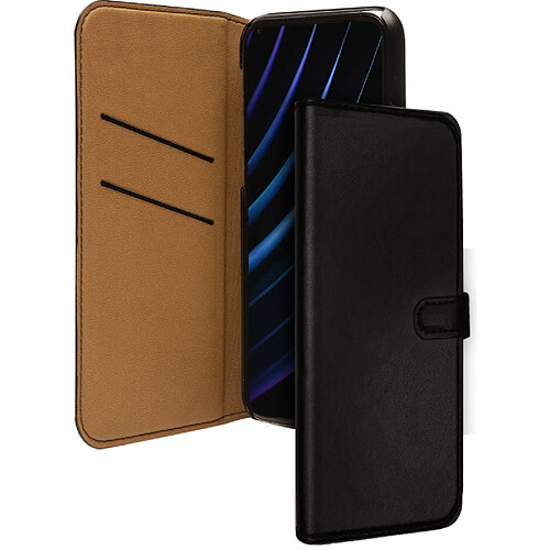 Bigben Etui Folio Wallet noir avec languette de fermeture pour Oppo Find X5