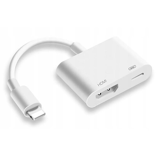 GUPBOO Adaptateur Lightning HDMI pour iPhone iPad,JL1044