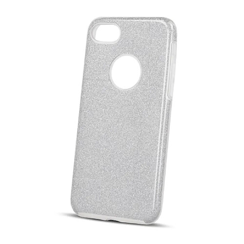 Coque en TPU 3 en 1 pailletée pour Samsung Galaxy A03S argent