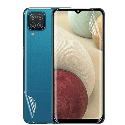 PHONECARE Kit Film Hydrogel Couverture Complète Avant ett Arriére pour Samsung Galaxy A12 Nacho