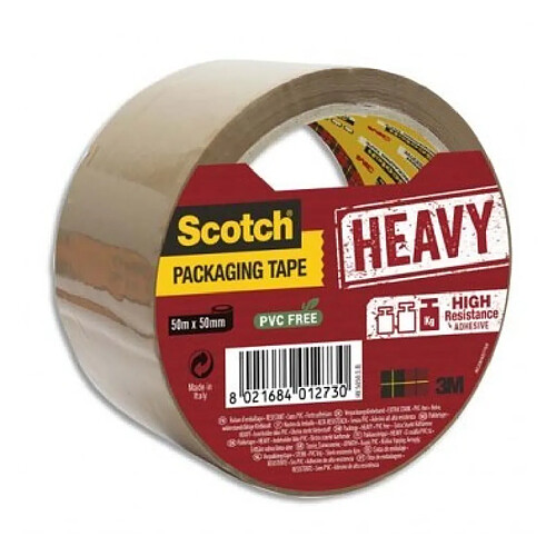 3M Scotch ruban adhésif d´emballage heavy 50 mm x 50 m