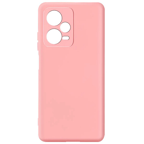 Avizar Coque pour Xiaomi Redmi Note 12 Pro Plus Semi-rigide Fast Cover Rose