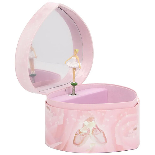 Trousselier Grand Coeur Musical Ballerine Rose