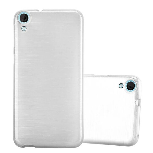 Cadorabo Coque HTC Desire 820 Etui en Argent