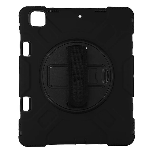 Avizar Coque iPad Pro 12.9 2021 et 2020 et 2018 Sangle Poignée Béquille Support Noir