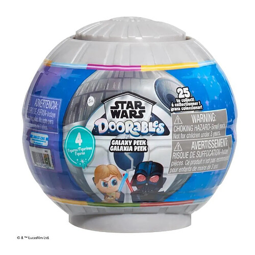 Figurines a collectionner - STAR WARS - Capsule Galaxy Peek - 4 figurines, 4 cm, 25 a collectionner