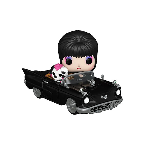 Funko Elvira - Figurine POP! Rides Deluxe Elvira w/Macabre Mobile 9 cm