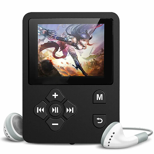 Universal Portable HiFi Mp3 Music Player FM Sound Recorder jusqu'à 32 Go +