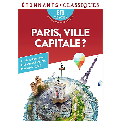 Paris, ville capitale ? : BTS 2024-2025 : anthologie avec dossier · Occasion