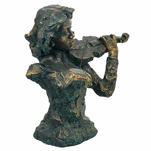 Figurine Décorative Alexandra House Living Magnésium Musicien 35 x 61 x 61 cm