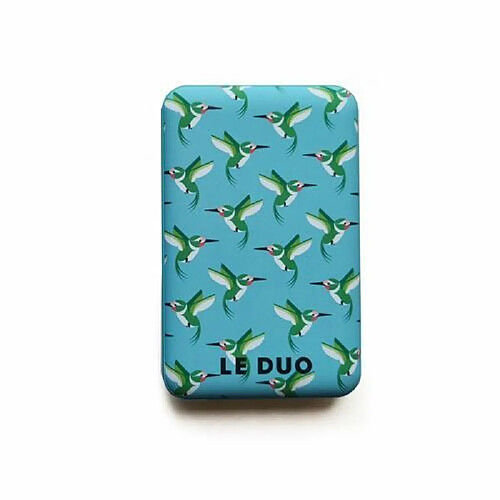 Batterie externe Le Duo Colibris 5000 mAh Bleu