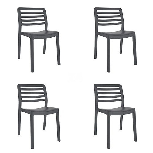 Set 4 Chaise Wind - RESOL