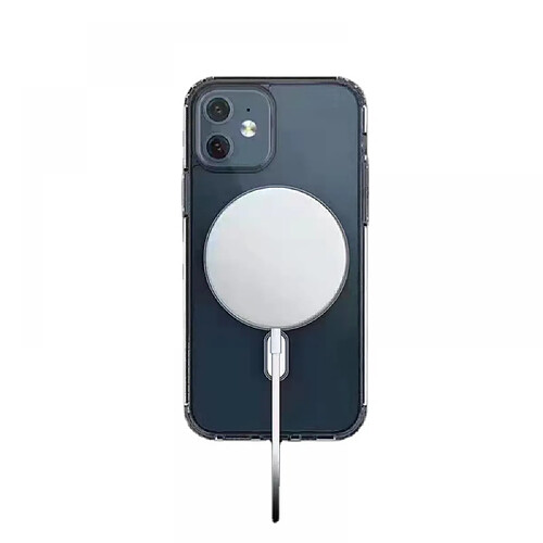 General Coque magnétique pour iPhone 14 compatible avec la charge sans fil Magsafe Protection contre les chutes de qualité militaire protège parfaitement votre téléphone (transparent)