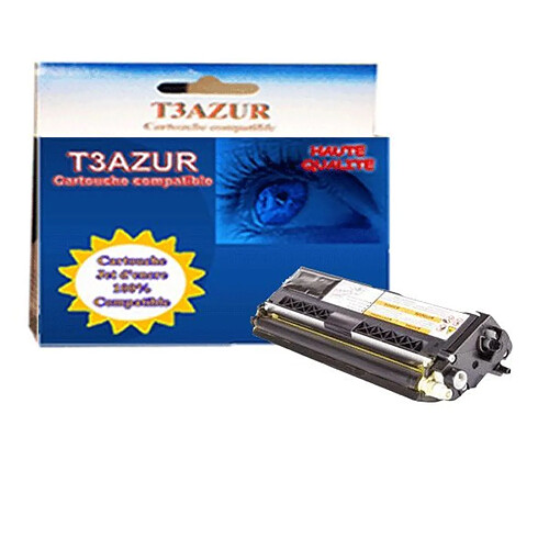 T3Azur Toner générique Brother TN421 TN423 TN426 Yellow pour imprimante Brother MFCL8690CDW MFCL8900CDW