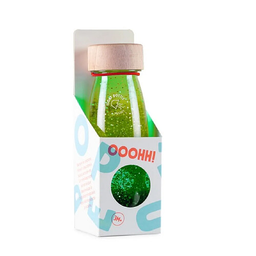 Petit boum float bottle green - Bouteille sensorielle