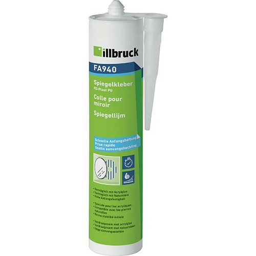 FA940 adhésif miroir 310ml Illbruck (Par 12)