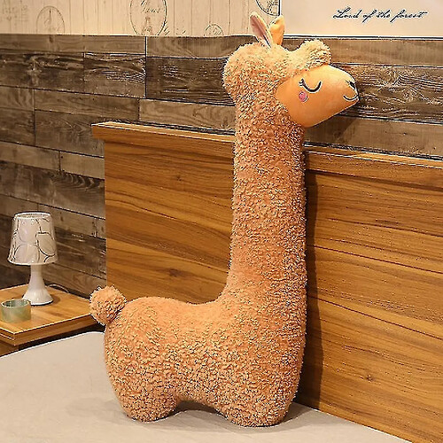 Universal 75cm mignon alpaga peluche petit alpaga japonais doux corne mouton mouton camel animal poupée cadeau