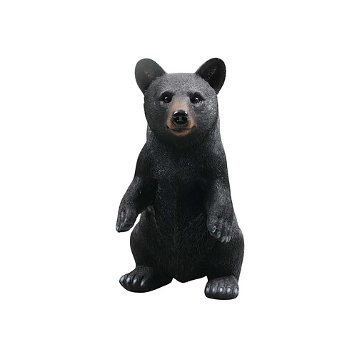 Farmwood Animals Ours noir en résine 40 cm Debout.