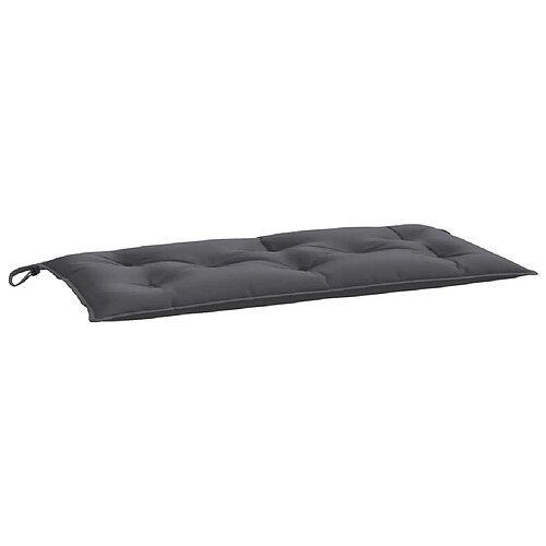 Maison Chic Coussin Confort | pouf | Coussin de banc de jardin anthracite 100x50x7 cm tissu oxford -GKD16656