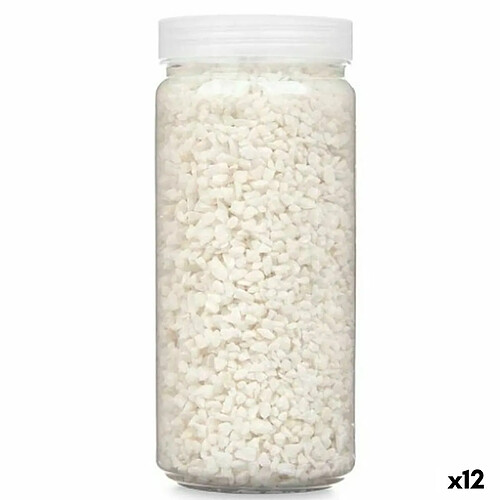 Gift Decor Pierres Décoratives Blanc 2 - 5 mm 700 g (12 Unités)