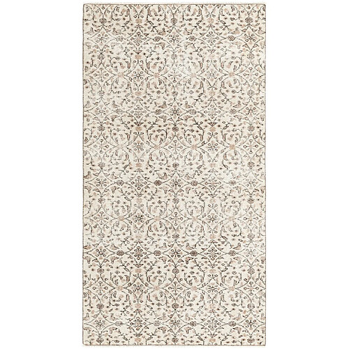 Vidal Tapis de laine 201x104 beige Ultra Vintage