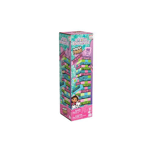 Spinmaster Jeu d adresse Spin Master Games Tour Jenga Gabby et la Maison Magique