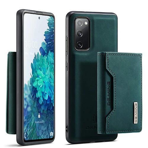 Dg.Ming Coque en TPU magnétique avec béquille à trois volets vert pour votre Samsung Galaxy S20 FE/S20 Fan Edition/S20 FE 5G/S20 Fan Edition 5G