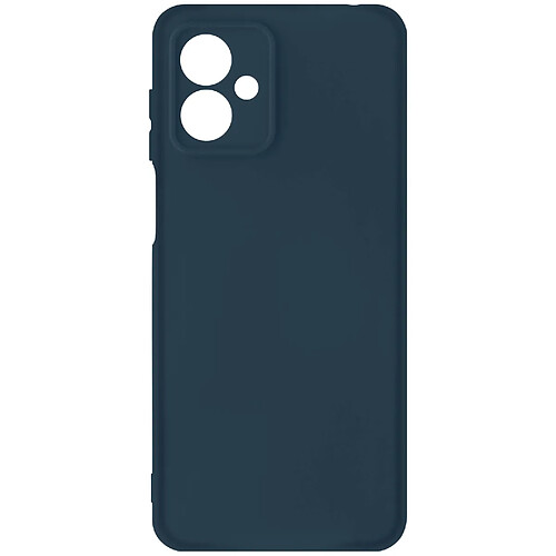 Avizar Coque pour Motorola Moto G14 Semi-rigide Soft-touch Fast Cover Bleu Nuit